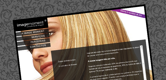 site image moment gabinete estetica logotipo design grafico aveiro 